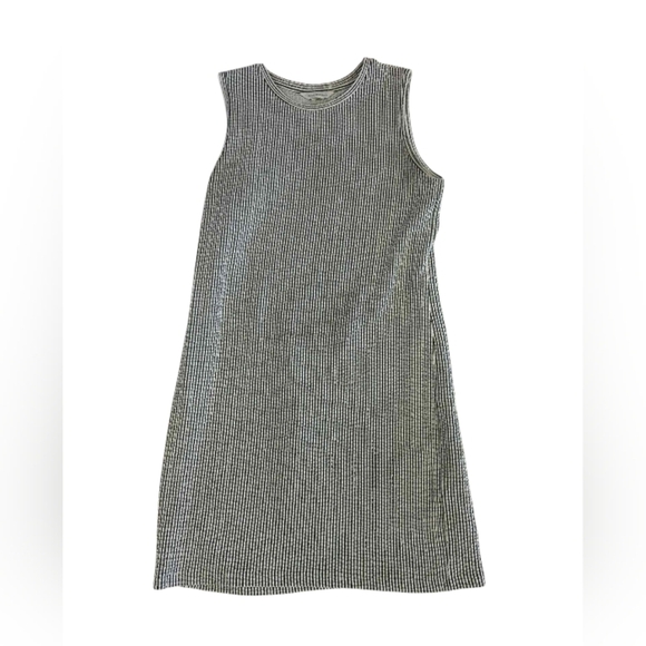 Club Monaco ‘June Dress’ White and Navy Striped Mini Length Dress EUC Size SM - Picture 5 of 8